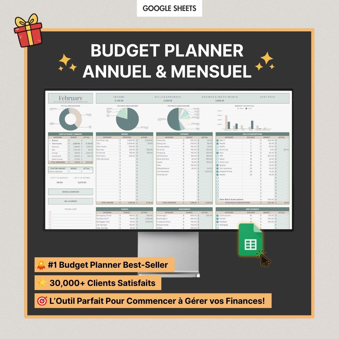Annual & Monthly Budget