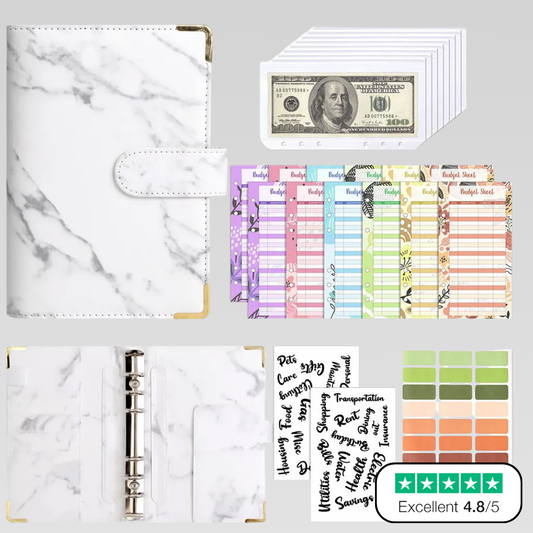 Budget envelope booklet